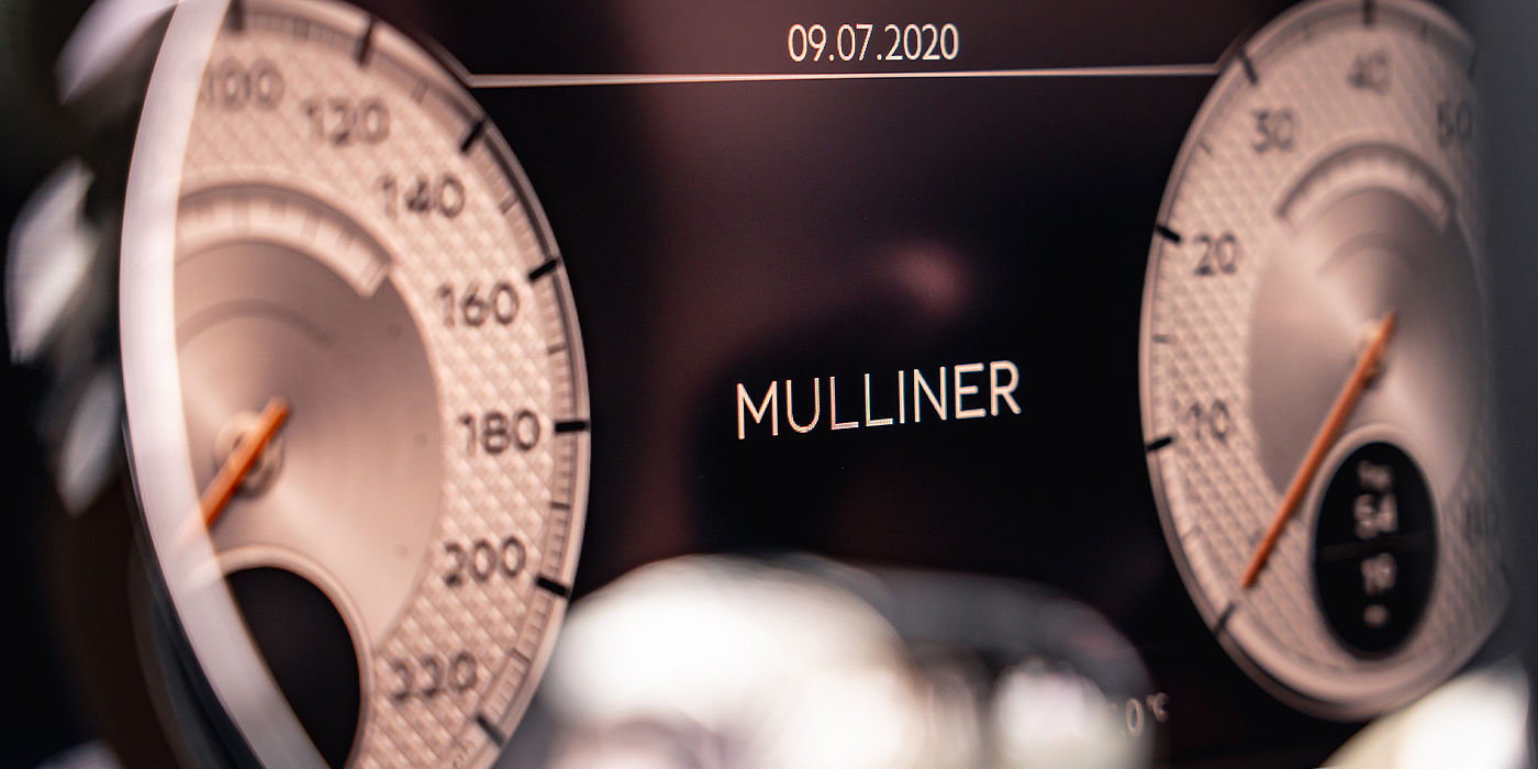 Bentley Bangkok Bentley Continental GT Mulliner coupe Mulliner dial detail